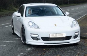 Carlos Tevez Porsche Panamera