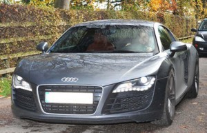 Cesc Fabregas Audi R8