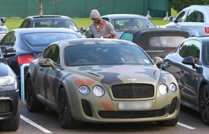 Mario Balotelli Bentley Continental GT