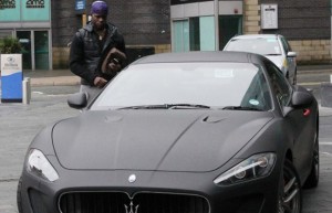 Mario Balotelli Maserati GranTurismo MC Stradale