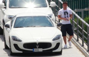 Messi Maserati GranTurismo MC Stradale