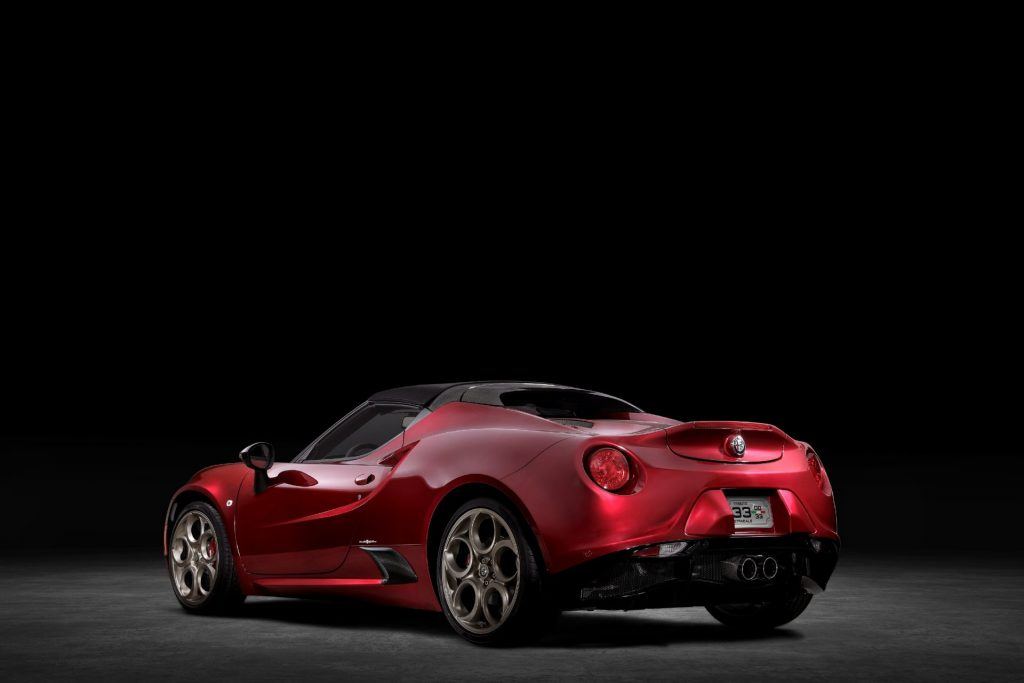 Alfa Romeo 4C Spider Stradale Tributo