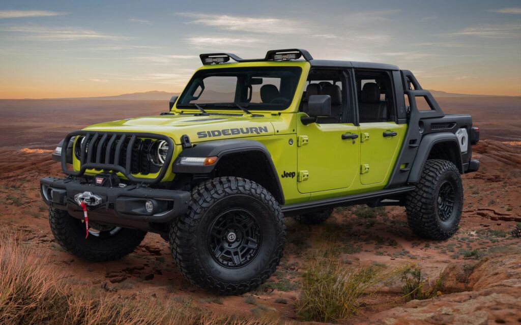 Jeep® Gladiator Rubicon Sideburn Concept