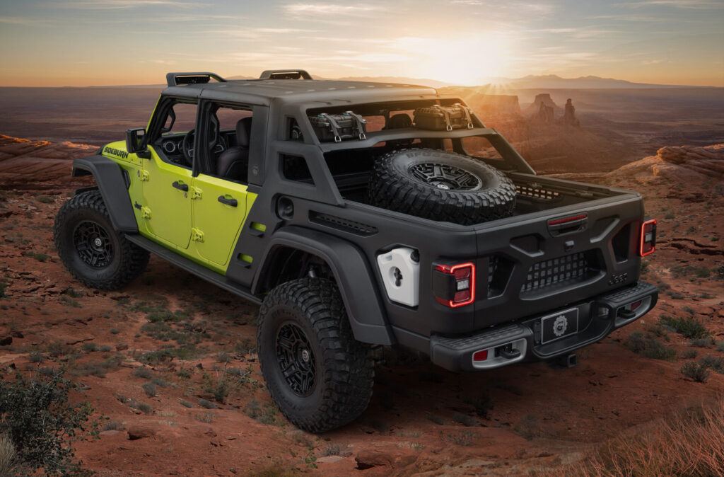 Jeep® Gladiator Rubicon Sideburn Concept