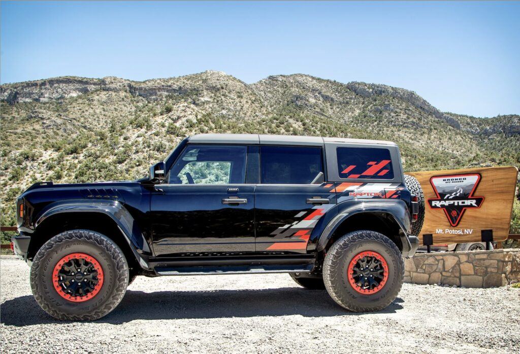 Ford Bronco Raptor 2024 con paquete Code Orange